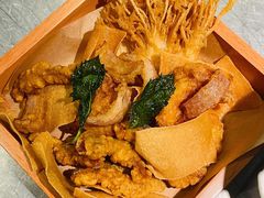 易燃易爆小吃-探鱼·鲜青椒爽麻烤鱼(天河优托邦店)