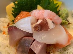 角切杂锦鱼生饭-小山日本料理(电子大厦店)