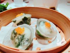 蟹肉菜苗帶子餃-金苑海鲜酒家(来魅力店)