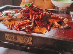 -探鱼·鲜青椒爽麻烤鱼(天河优托邦店)