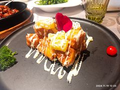 菠萝油条虾-茉莉餐厅·家宴·欢聚(环城南路店)