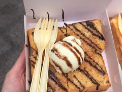 香草冰淇淋厚吐司-阿信厚吐司(曾厝垵店)