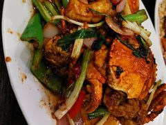 姜葱炒蟹-乾坤饭店