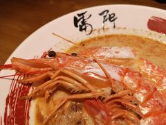 社长原汤拉面双虾双蛋-雷门拉面店(新光天地店)