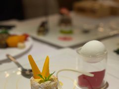 法式芒果拿破仑佐椰香冰激凌-王品牛排(帝壹城店)