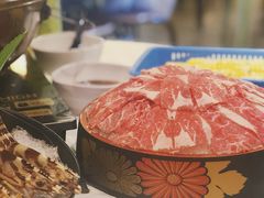 安格斯牛肉-鲜入围煮花胶鸡海鲜火锅