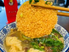 锅巴-小潘记鸭血粉丝汤