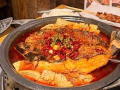 -探鱼·鲜青椒爽麻烤鱼(天一广场店)