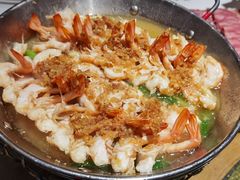 东北风味蒜蓉油焖虾-四合院海鲜小厨(旱西关店)