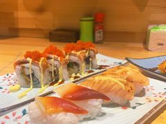 三文鱼手握-季夏金枪鱼牛排自助餐厅(海悦天地店)