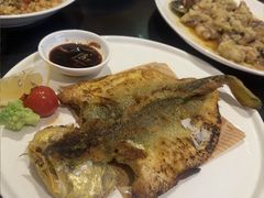 盐焗海鲈鱼-喷泉广场餐厅·宵夜·海鲜烧烤大排档(长隆企鹅酒店)
