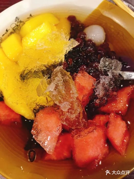 强哥八宝冰饭黑米冰饭图片 - 第1张