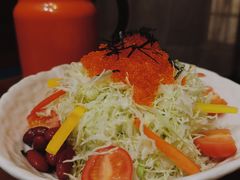 蟹籽卷心菜沙拉-鸟泉居酒屋·烧鸟·酒馆(百子湾店)