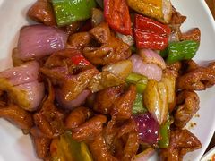 爆炒肥肠-谢记上海大排档(长寿路店)