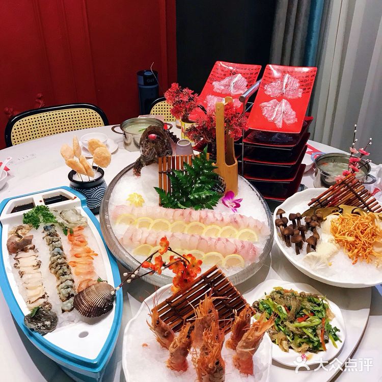 哈尔滨好吃的斑鱼火锅🐟晶莹剔透薄如蝉翼