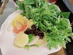 蔬菜拼盘-左庭右院鲜牛肉火锅(苏州园区永旺店)