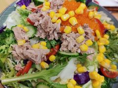 金枪鱼配飞鱼籽色拉-松幸日式料理(中山路店)