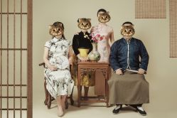 -时光纪亲子全家福照相馆(静安店母女写真父母纪念照)