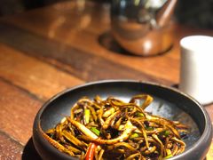 茶树菇鱿鱼-外婆私房菜(新亚百货店)