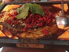 -探鱼·鲜青椒爽麻烤鱼(苏宁广场店)