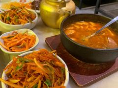 海鲜辣豆腐汤-白玉·朝鲜族烤串(南山店)