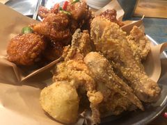 双拼炸鸡-富乐满韩国正宗炸鸡韩国料理(虹泉路店)