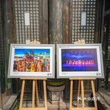 宽窄巷子逛新展，冈仁波齐太美了。