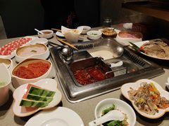 鸳鸯锅猪肚乌鸡锅-海底捞火锅(龙岗星河COCO Park店)