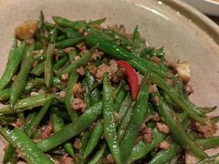 沙茶肉糟啫云南扁豆-小炳胜(卓悦中心店)