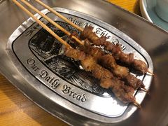 羊肉串-丁记盐蘸牛肉·新杭菜(河东路店)