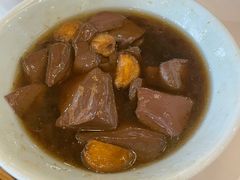 金蒜韭菜猪红-稻香海鲜饭店(第一国际店)