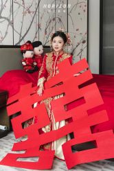 -桃子造型婚纱礼服(凤起广场店)