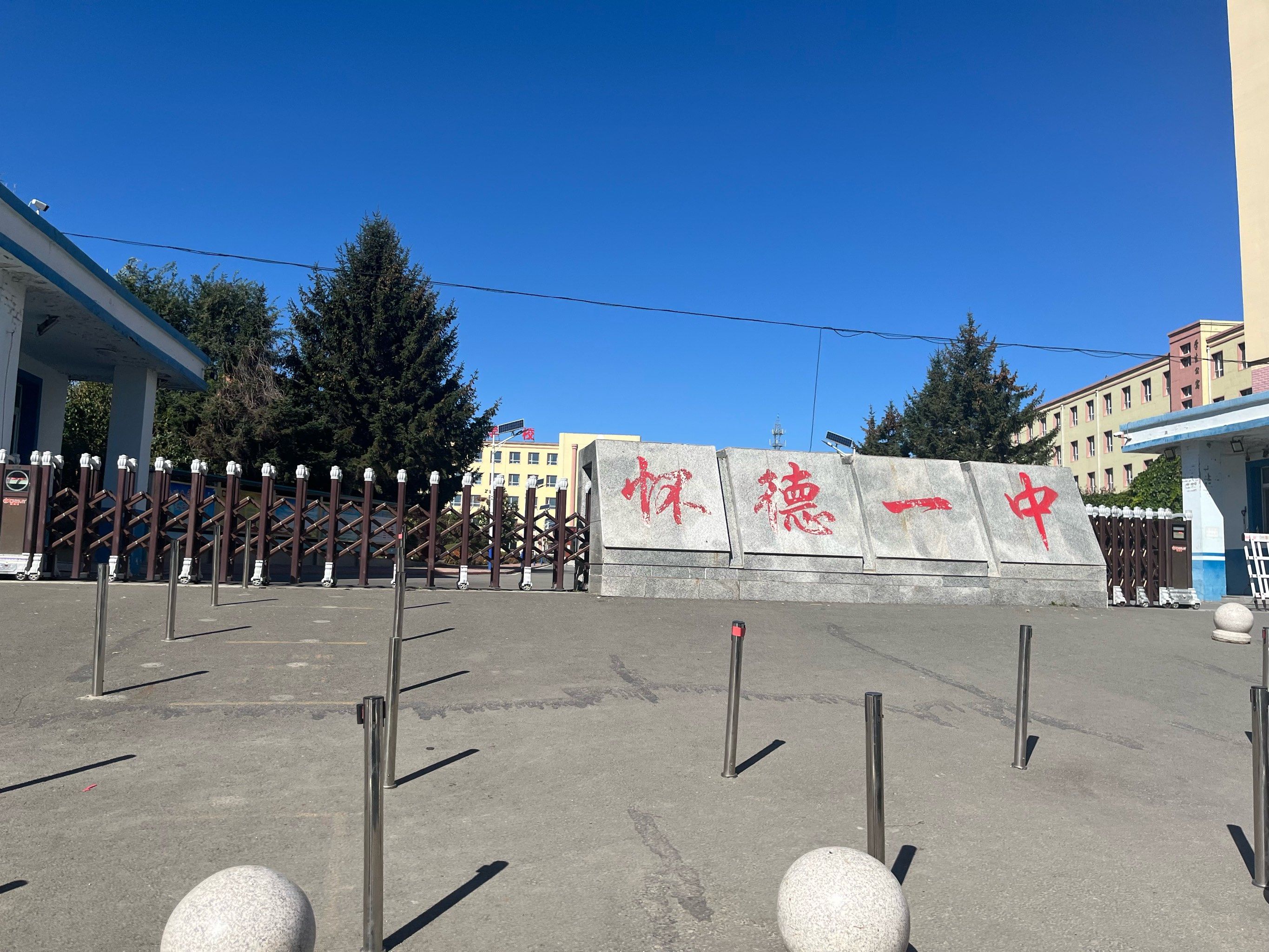 回到母校感受岁月静好