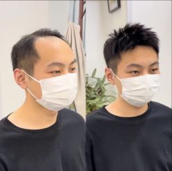-乐绅男士高端假发定制