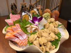 三文鱼刺身-九井澤精致料理(金茂店)