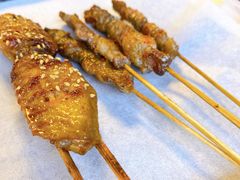 蜜汁鸡翅-柳叶刀烧烤(北大清华店)