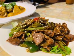 黑椒牛肉配饭-热浪岛马来餐厅