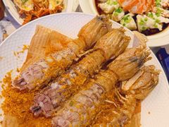 椒盐皮皮虾-不仔客海鲜·烧烤·270度海景餐厅(大东海店)