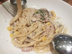黑松露奶油蘑菇培根意面-麦田工坊(月湖店)