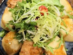 农家香煎豆腐-蔡阿水羊肉店