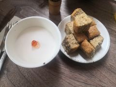 焦焙茶烤芝士-知亘茶食