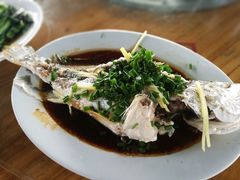 清蒸鱼-海上驿站渔家菜馆