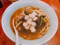 虾爆鳝面-奎元馆.百年奎元.非遗传承(西湖边的解放路店)