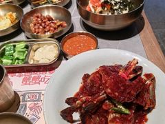 -草家酱蟹炭火烤肉店(珲春南路一店)