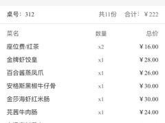账单-点都德(北京路贰店)
