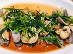 葱油竹蛏子-西陵饭店