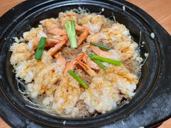 砂锅粉丝焗虾-吕氏疙瘩汤·新鲁菜(济南万象城店)