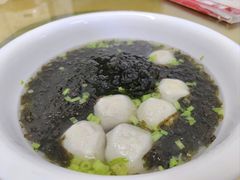 紫菜墨鱼丸子汤-吴祥记潮州菜·百年老字号·砂锅粥