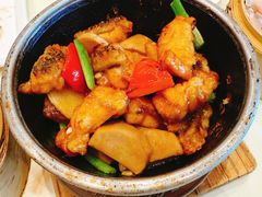 招牌石锅烧龙趸件-兴悦酒家(保利克洛维店)
