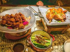 蒜香蜜汁排骨-绿茶餐厅(昌平悦荟店)